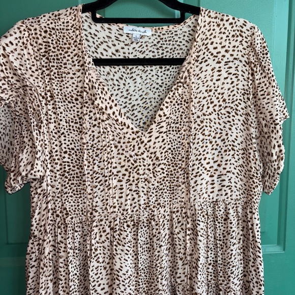 White Birch large animal print dress beautiful ! - Picture 4 of 8